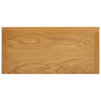 Aparador de madera de roble maciza 70x35x75 cm