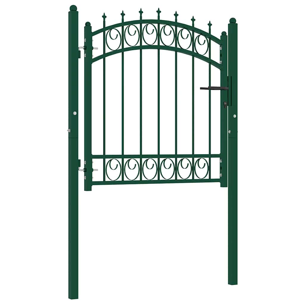 | Fence gate | with lock Green 100 x 175 cm