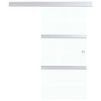 Sliding door with soft close, ESG glass and aluminum 76x205 cm