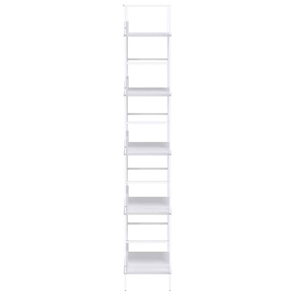 Estantería 5 niveles madera ingeniería blanco 60x27,6x158,5 cm