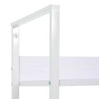 Estantería 5 niveles madera ingeniería blanco 60x27,6x158,5 cm