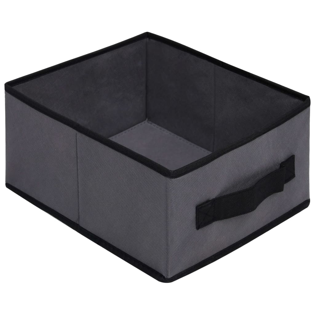 Armario de almacenaje con 6 cajones acero gris 55x29x55 cm