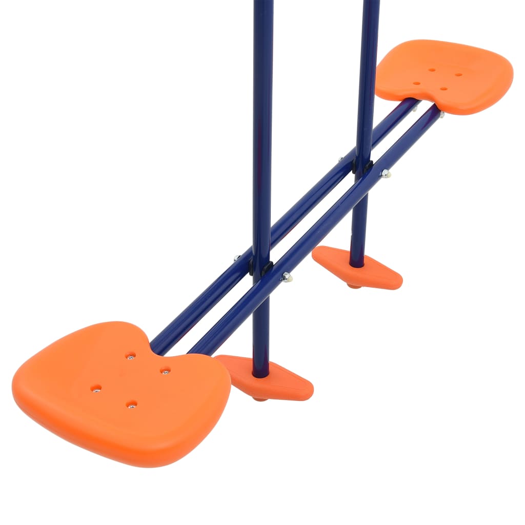 Juego de columpios con aros de gimnasia y 4 asientos acero