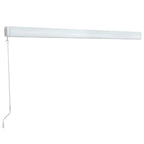 Toldo de carrete manual azul y blanco 350x250 cm