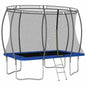 Cama elástica rectangular 274x183x76 cm 150 kg