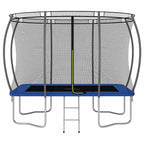 Cama elástica rectangular 274x183x76 cm 150 kg