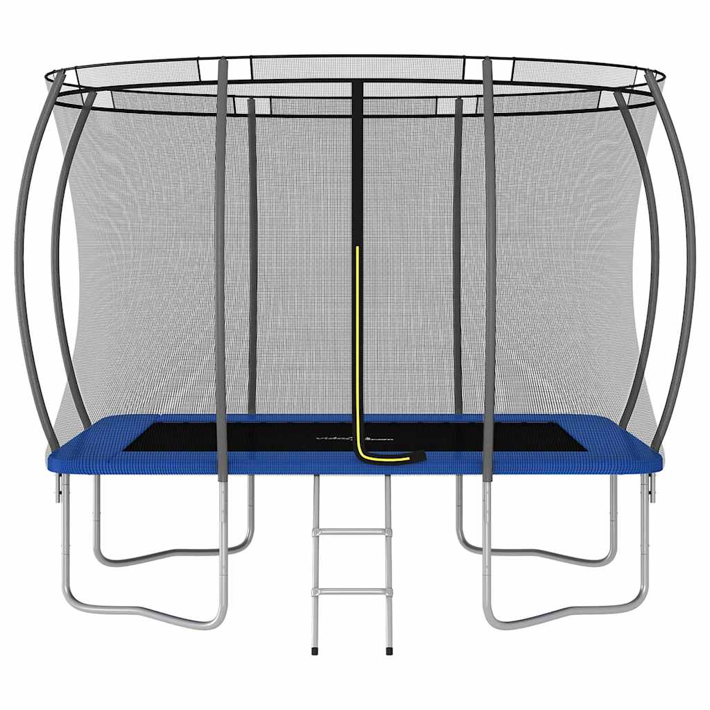 Cama elástica rectangular 274x183x76 cm 150 kg