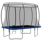 Cama elástica rectangular 274x183x76 cm 150 kg