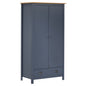 Armario de 2 puertas Hill madera maciza pino 89x50x170cm