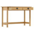 Mesa consola Hill con 2 cajones madera pino 110x45x74 cm