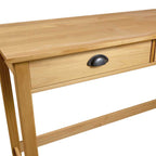 Mesa consola Hill con 2 cajones madera pino 110x45x74 cm
