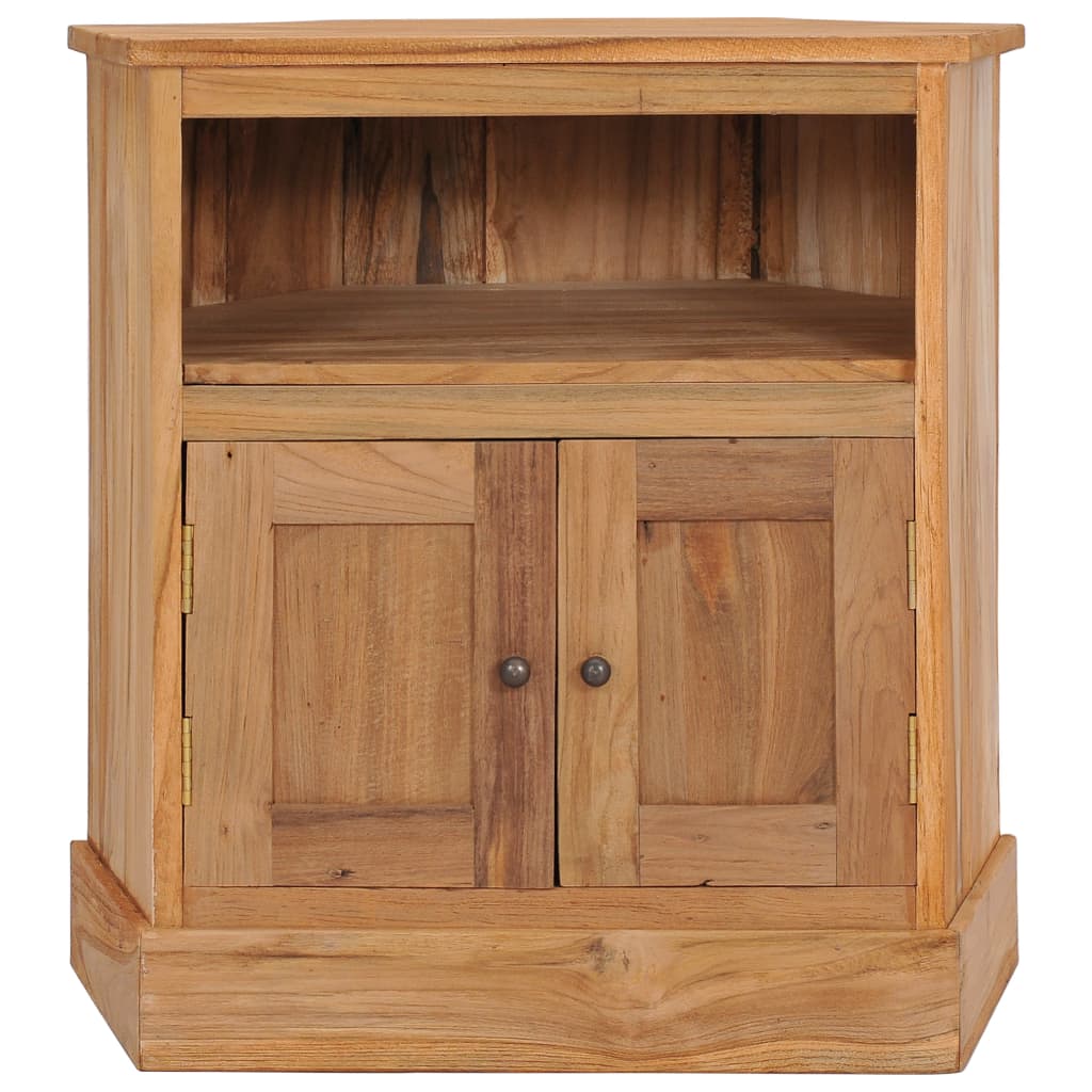 Aparador de madera maciza de teca 60x45x60 cm