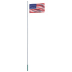 Bandera de Estados Unidos y mástil de aluminio 6,2 m