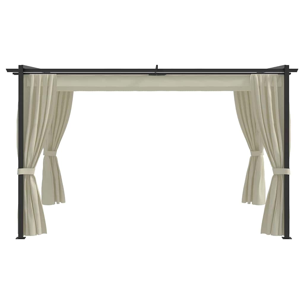 Cenador color crema 4x3 m