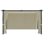 Cenador color crema 4x3 m
