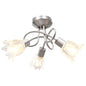 Ceiling lamp with 3 E14 tulip glass shades