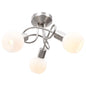 Ceiling lamp with 3 E14 tulip glass shades