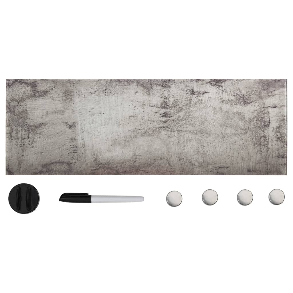 Pizarra magnética de pared vidrio 100x60 cm