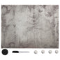 Pizarra magnética de pared vidrio 100x60 cm