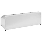 Soporte bandeja Gastronorm con 4 bandejas 1/6 acero inoxidable