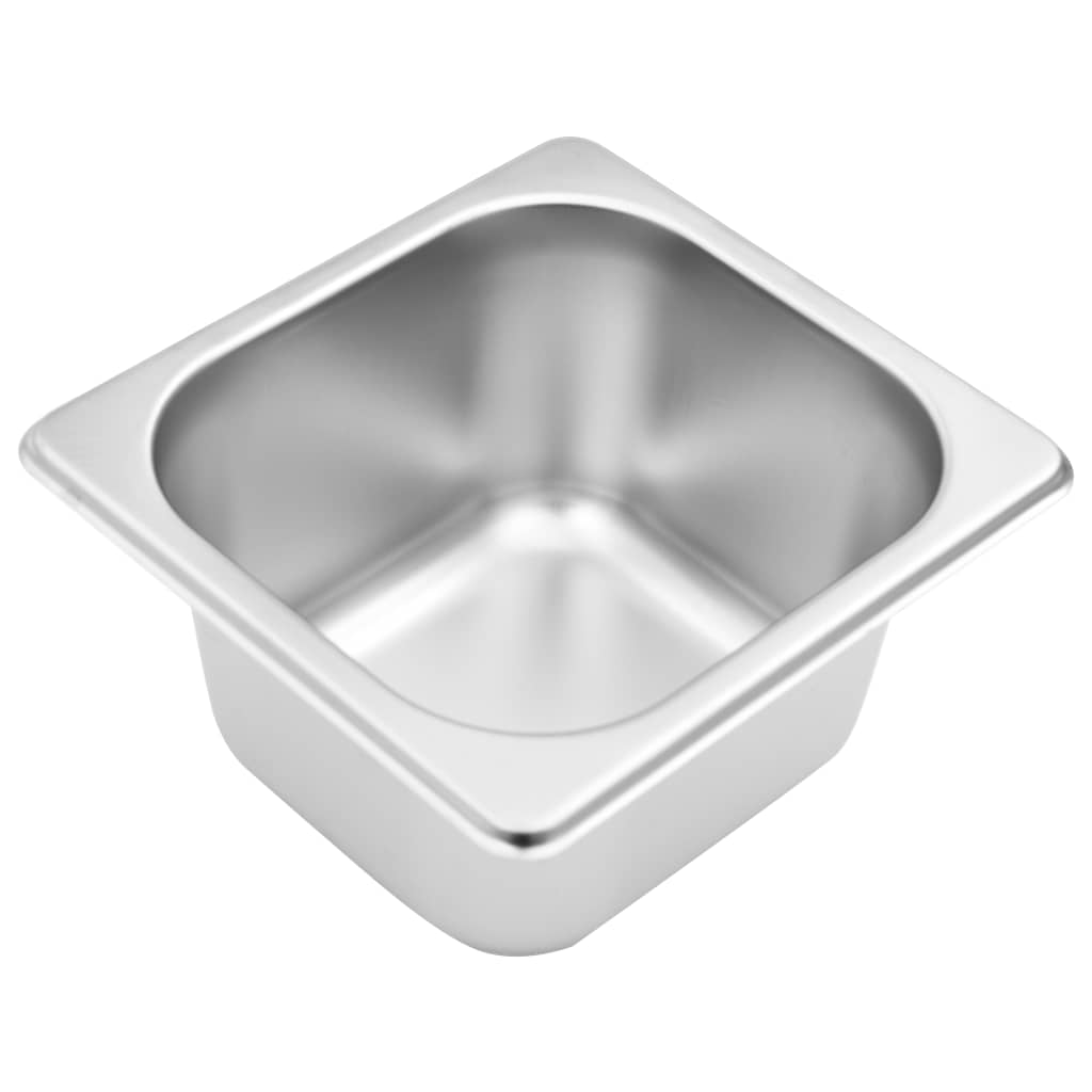 Soporte bandeja Gastronorm con 4 bandejas 1/6 acero inoxidable