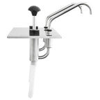 Dispensador de salsa de acero inoxidable 2 x 3,5 L