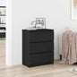 Aparador de madera contrachapada color roble Sonoma 60x35x76 cm