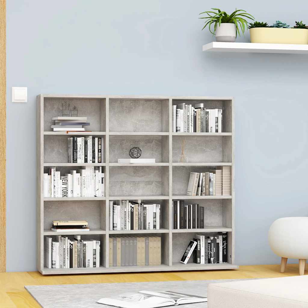 White Plywood CD Cabinet 100x23x89.5 cm