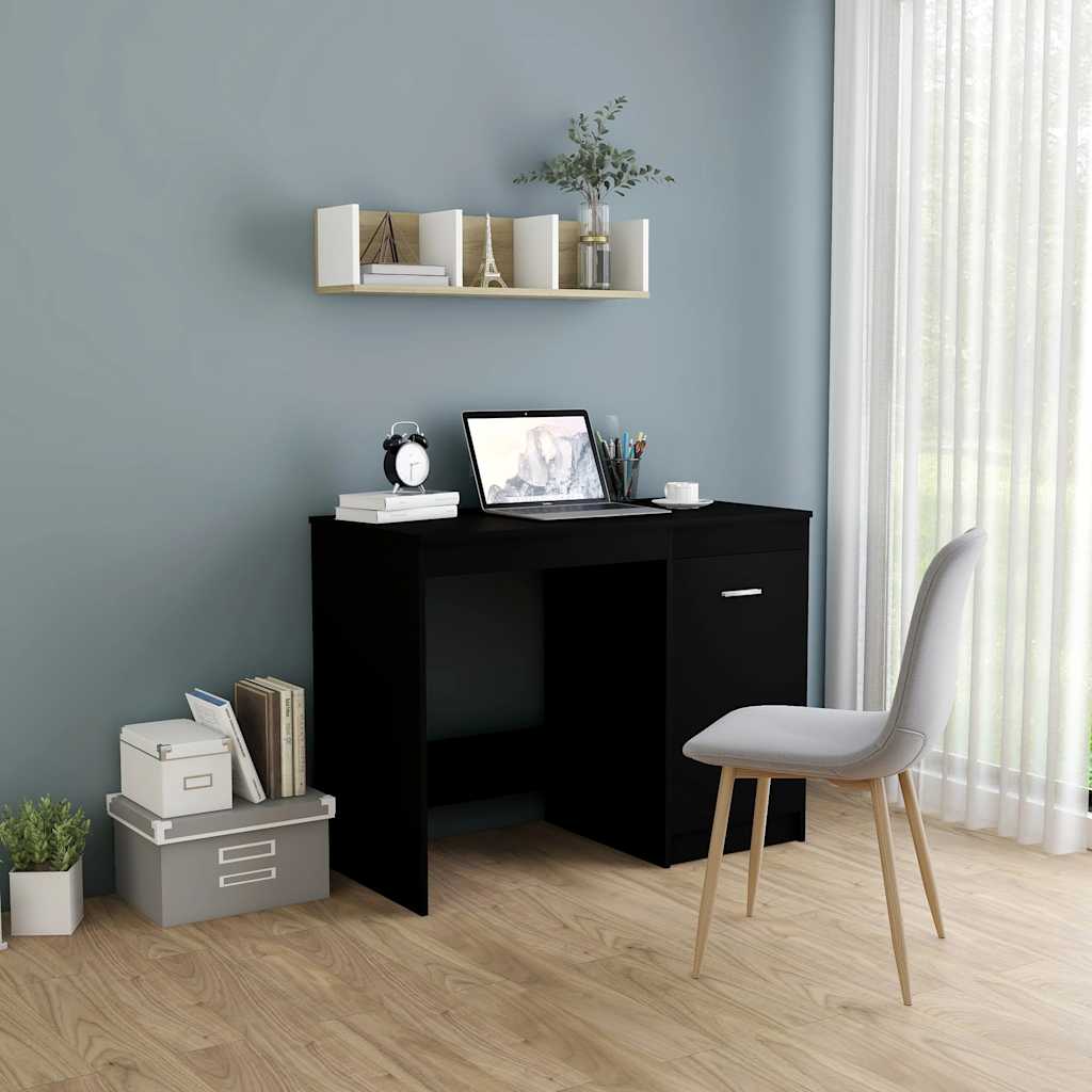 White Plywood Desk 100x50x76 cm