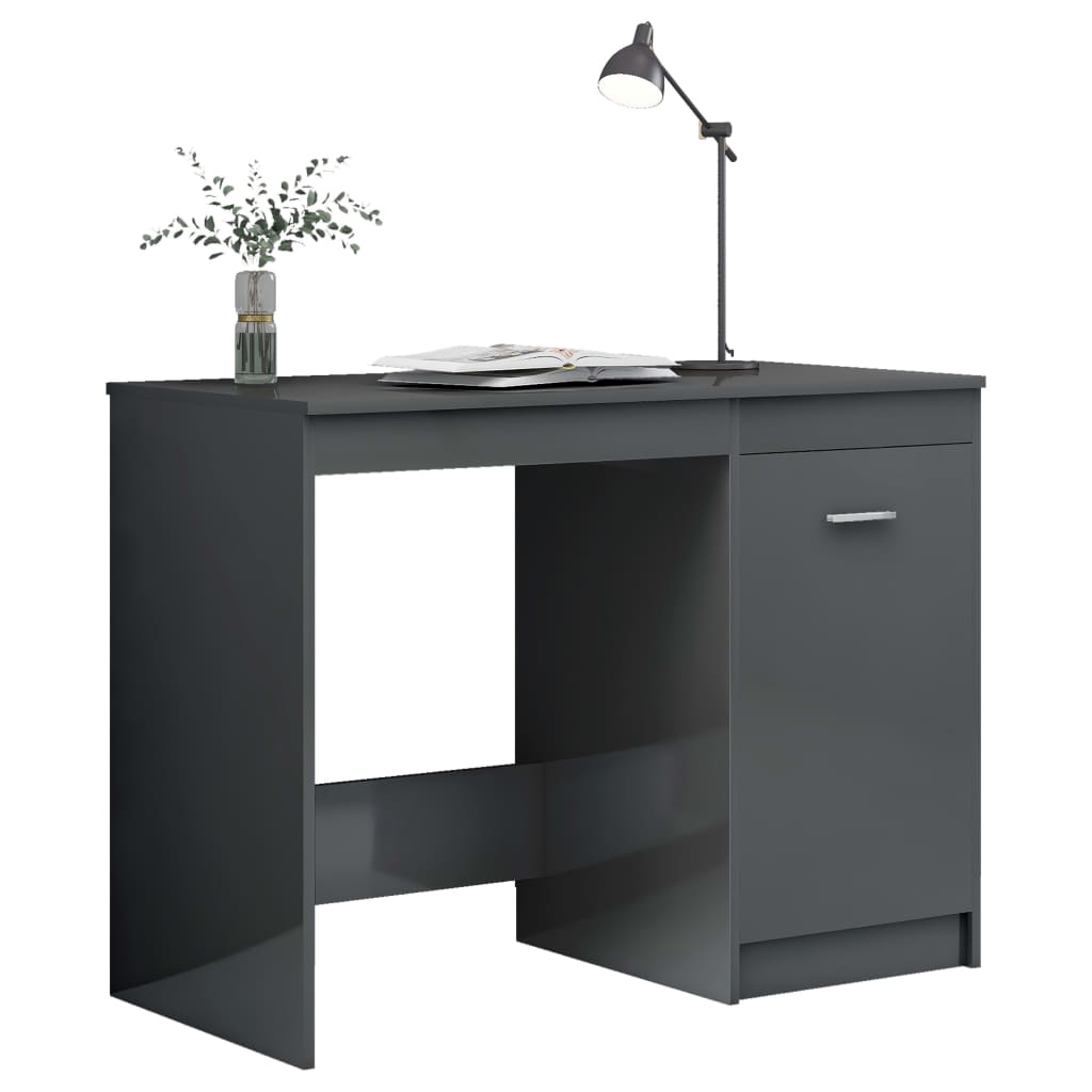 White Plywood Desk 100x50x76 cm