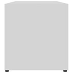 Mueble para TV madera contrachapada blanco 80x34x36 cm