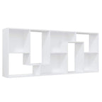 Estantería librería madera contrachapada blanco 67x24x161 cm