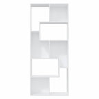 Estantería librería madera contrachapada blanco 67x24x161 cm