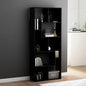 Plywood bookcase white 67x24x161 cm