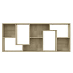 Estantería madera contrachapada color roble Sonoma 67x24x161 cm