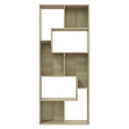 Estantería madera contrachapada color roble Sonoma 67x24x161 cm