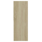 Estantería madera contrachapada color roble Sonoma 67x24x161 cm