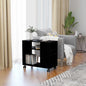 White plywood side table 70x35x55 cm