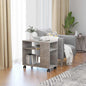 White plywood side table 70x35x55 cm