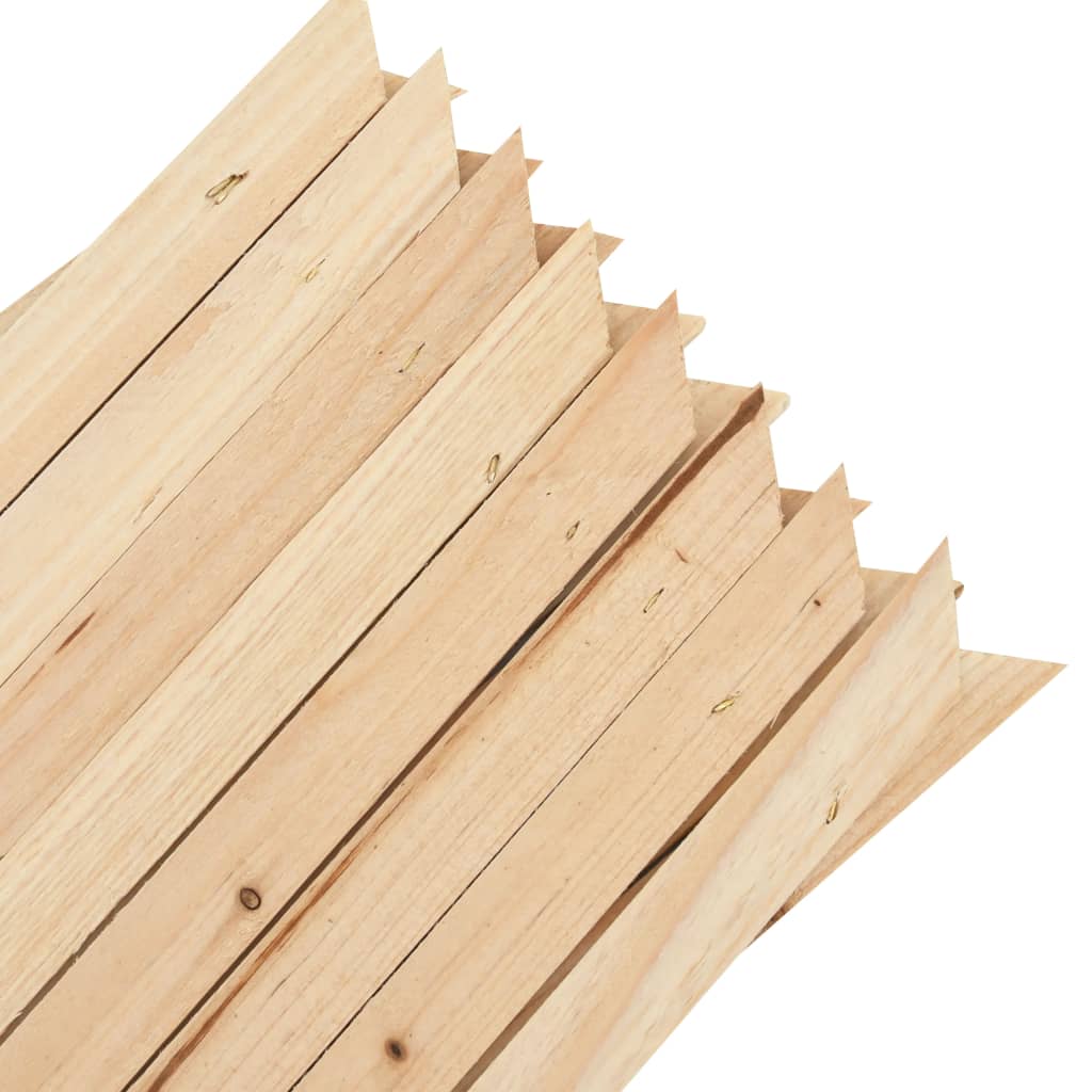 Vallas enrejadas 5 uds madera de abeto 180x30 cm
