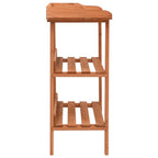 Soporte para plantas de madera de abeto 76x37x89 cm