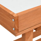 Soporte para plantas de madera de abeto 76x37x89 cm