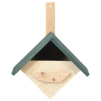 Casa para pájaros 4 unidades madera de abeto 24x16x30 cm