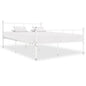 Estructura de cama sin colchón metal blanco 120x200 cm