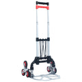 Carrito de transporte plegable de aluminio plateado 70 kg