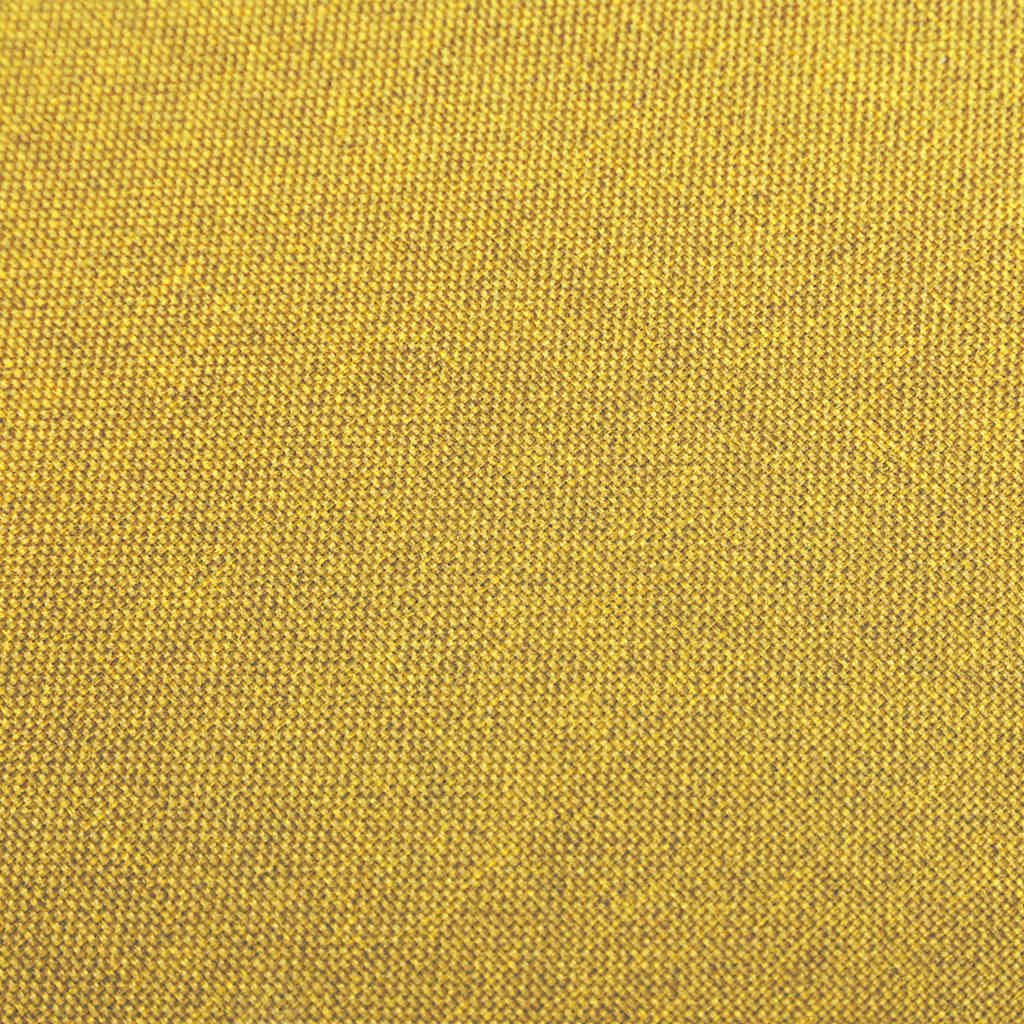 Taburetes de cocina 2 unidades tela amarillo mostaza