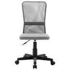 Silla de oficina de tela de malla gris 44x52x100 cm