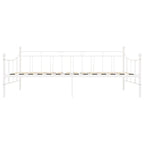 Estructura de cama sin colchón metal blanco 90x200 cm