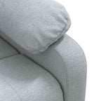 Sillón de masaje tela gris claro