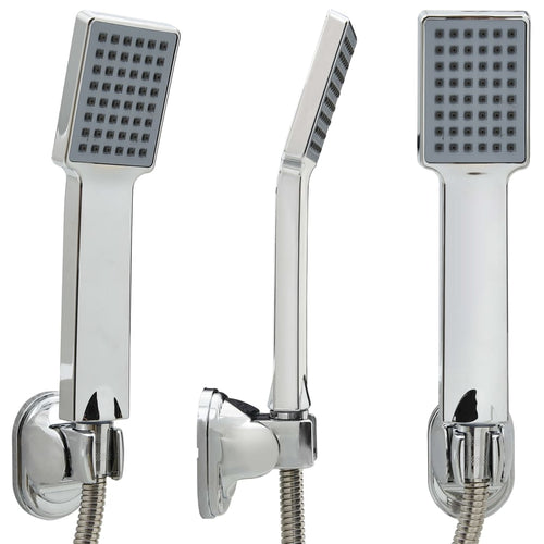 Shower head with 1.5 m chrome hose